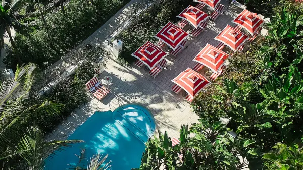 Oyster Box_Aerial of pool